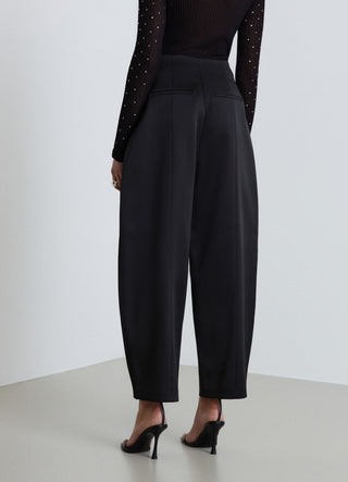 Pantaloni balloon in simil satin