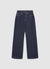 High-waisted wide-leg jeans