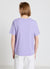 T-shirt with rhinestone sleeves