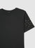 T-shirt avec manches en strass