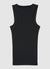 Plain-colour vest with a wide neckline