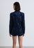 Giacca monopetto con paillettes