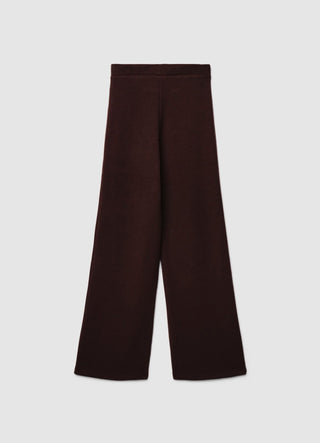 Pantaloni palazzo soft a tinta unita