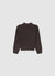 Einfarbiger Rollkragenpullover