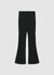 Flared gym trousers