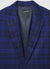Open plaid jacket