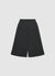 Culotte trousers with pleats and elasticated waistband