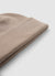 Solid-colour beanie hat