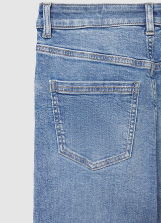 Mid-rise bootcut jeans