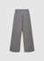 Pantaloni palazzo con strass allover
