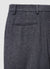 Pantaloni straight eleganti con microfantasia