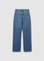 Jeans straight a vita alta