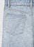 Straight jeans with animal print