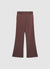 Pantaloni flare con bottoni gioiello