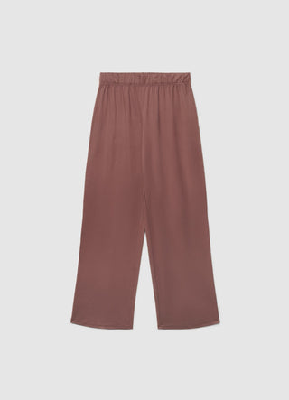 Uni-farbene Pyjamahose