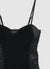 Body con pizzo e coppe sagomate