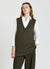 Gilet à encolure en V