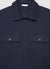 Unifarbene Overshirt mit Pattentaschen