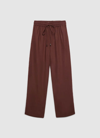 Pantalon jogger en lin mélangé