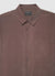 Plain solid colour regular fit shirt