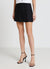 Skort with side buttons