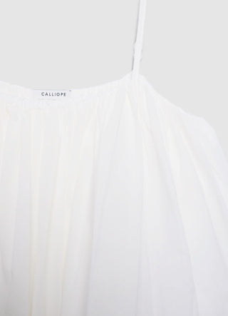 Balloon top with thin straps