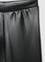 Leather-effect flared leggings