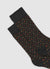 Short patterned ankle socks