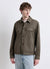 Giacca camicia con tasche a pattina