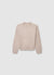 Pull col roulé uni