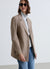Single-breasted checked jacket