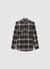Camicia a quadri con tasche applicate