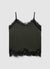 Top con inserto in pizzo