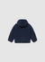 Giubbotto teddy reversibile con cappuccio e zip