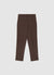 Trousers with pleats and elasticated waistband