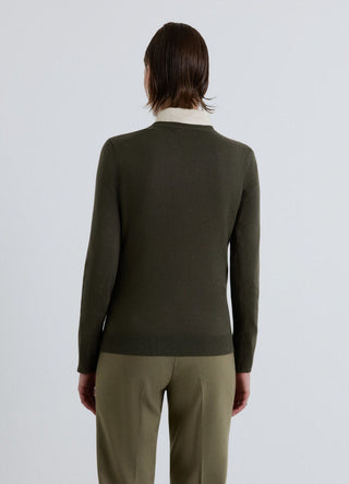 Plain crew neck sweater
