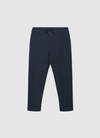 Pantaloni ginnici lunghi in piqué con coulisse