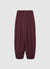 Solid colour balloon trousers