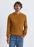 Honeycomb crew neck sweater
