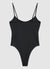 Solid colour bodysuit with thin straps