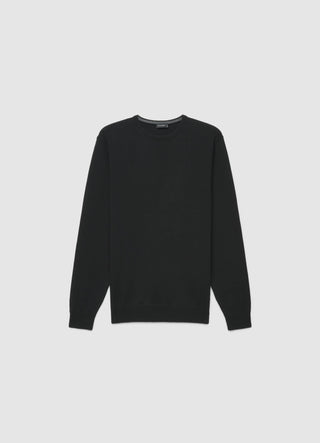 Plain crew neck sweater