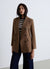 Double-breasted six-button blazer jacket