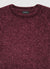 Crew neck jumper with raglan sleeves