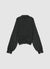 Blusa plissé con collo alto